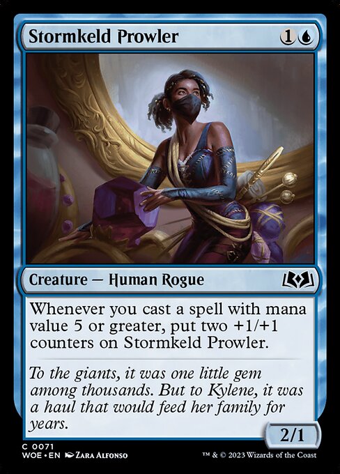 Stormkeld Prowler - Wilds of Eldraine Common Card