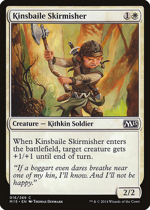 Kinsbaile Skirmisher - Magic 2015 Common Card