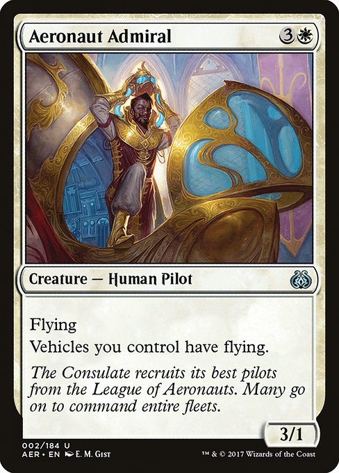 Aeronaut Admiral - Aether Revolt Uncommon Card