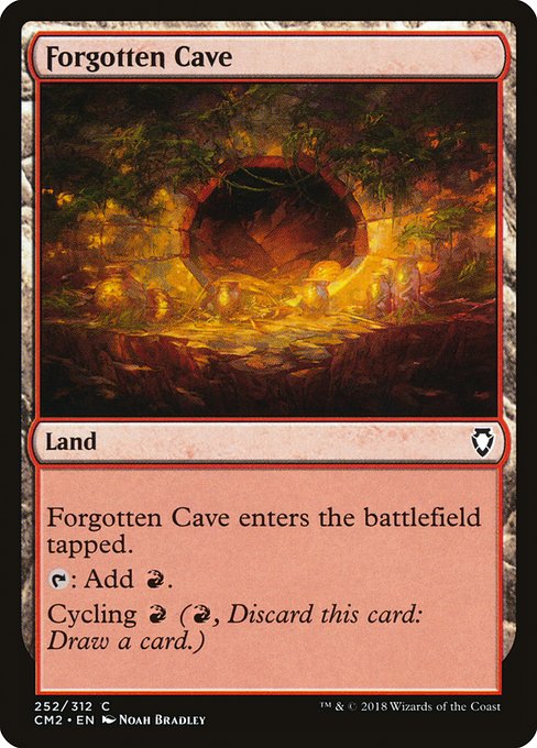 Forgotten Cave - Commander Anthology Volume II Common Card