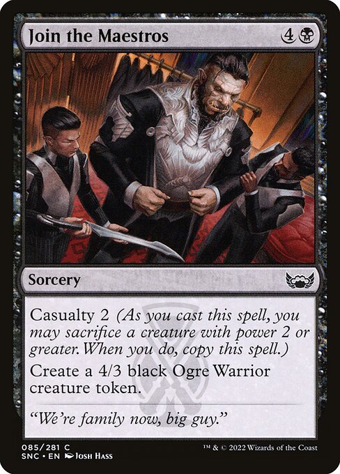 Join the Maestros - Streets of New Capenna Common Card