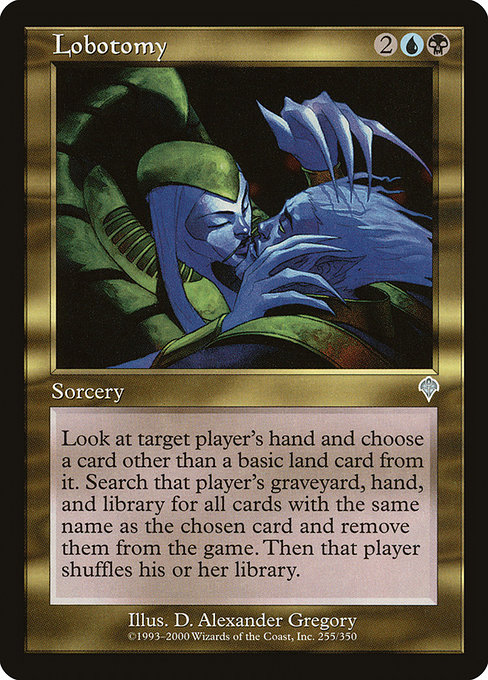 Lobotomy - Invasion Uncommon Card