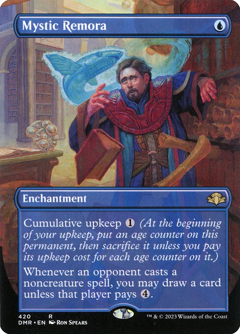 Mystic Remora - Dominaria Remastered Rare Card