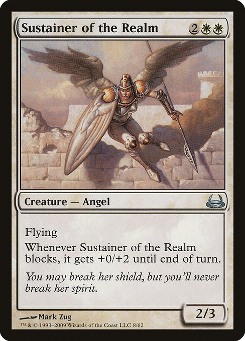 Sustainer of the Realm - Duel Decks: Divine vs. Demonic Uncommon Card