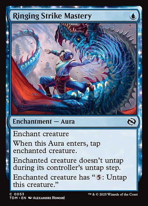 Ringing Strike Mastery - Tarkir: Dragonstorm Common Card