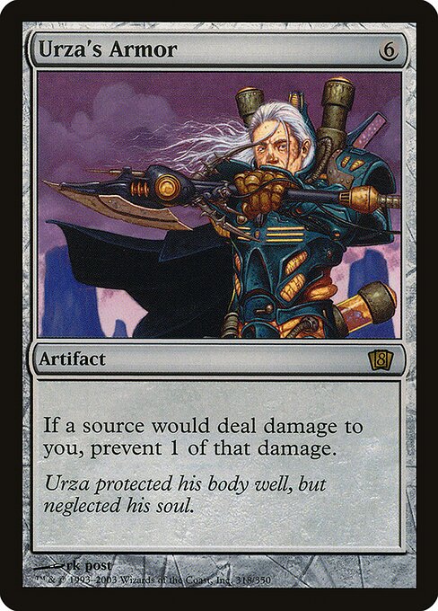 Urza's Armor - Eighth Edition Rare Card