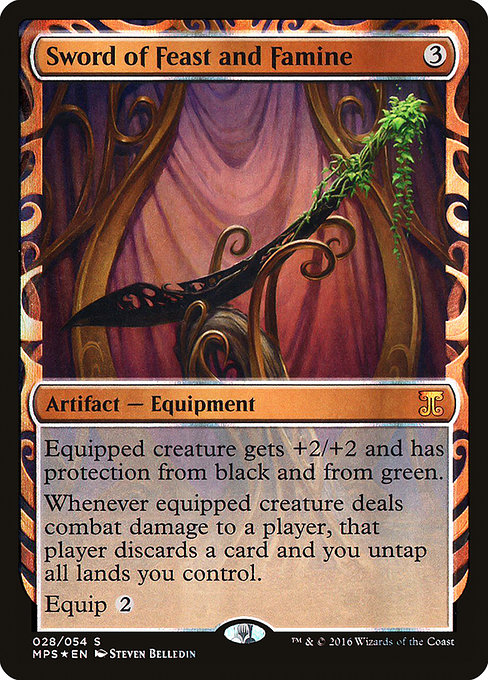 Sword of Feast and Famine - Kaladesh Inventions Special Card