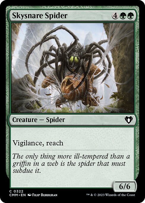 Skysnare Spider - Commander Masters Common Card