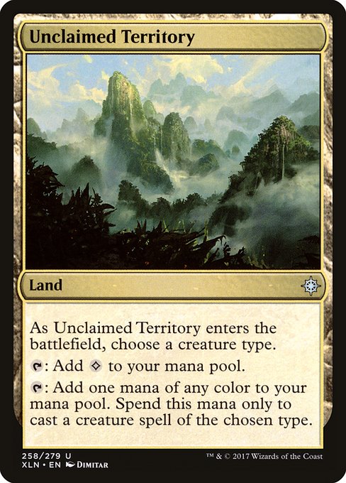 Unclaimed Territory - Ixalan Uncommon Card