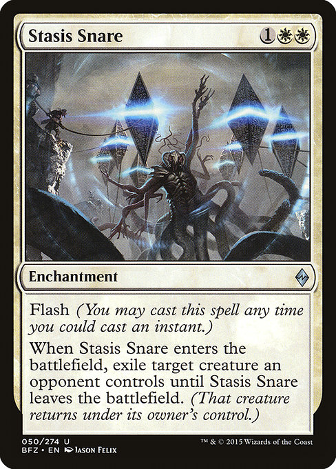 Stasis Snare - Battle for Zendikar Uncommon Card