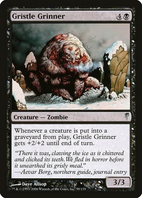 Gristle Grinner - Coldsnap Uncommon Card