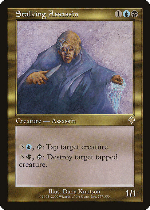 Stalking Assassin - Invasion Rare Card