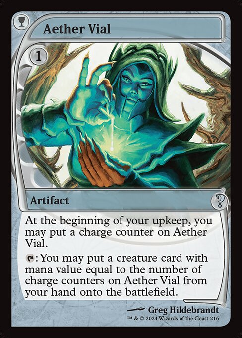 Aether Vial - Mystery Booster 2 Uncommon Card