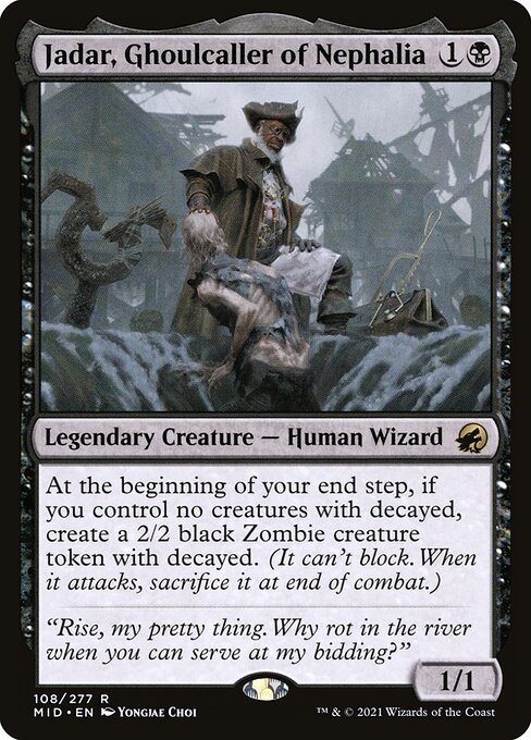 Jadar, Ghoulcaller of Nephalia - Innistrad: Midnight Hunt Rare Card
