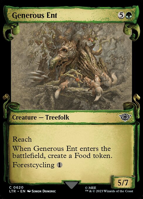 Generous Ent - The Lord of the Rings: Tales of Middle-earth Common Card