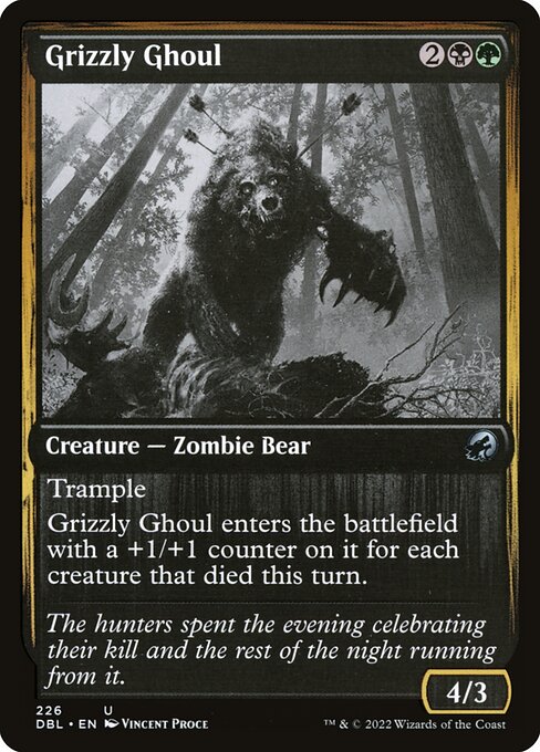 Grizzly Ghoul - Innistrad: Double Feature Uncommon Card
