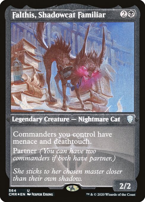 Falthis, Shadowcat Familiar - Commander Legends Uncommon Card