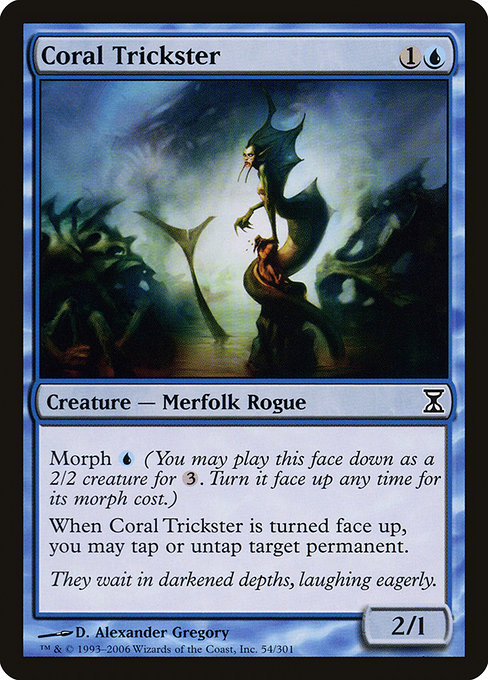 Coral Trickster - Time Spiral Common Card
