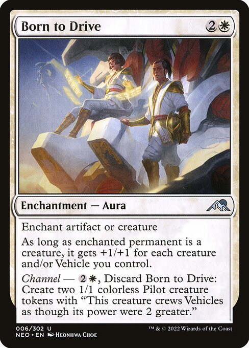 Born to Drive - Kamigawa: Neon Dynasty Uncommon Card
