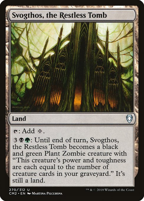 Svogthos, the Restless Tomb - Commander Anthology Volume II Uncommon Card
