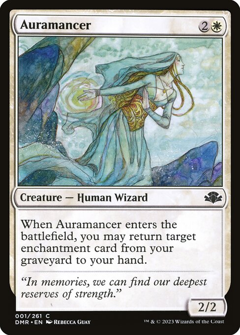 Auramancer - Dominaria Remastered Common Card