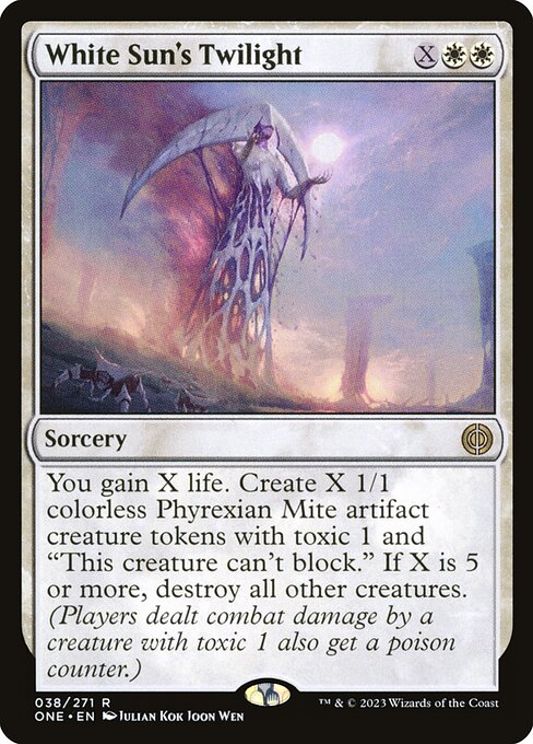 White Sun's Twilight - Phyrexia: All Will Be One Rare Card